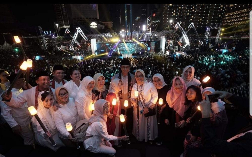 (Perayaan Jakarta Muharam Festival) www.facebook.com/@anies.baswedan