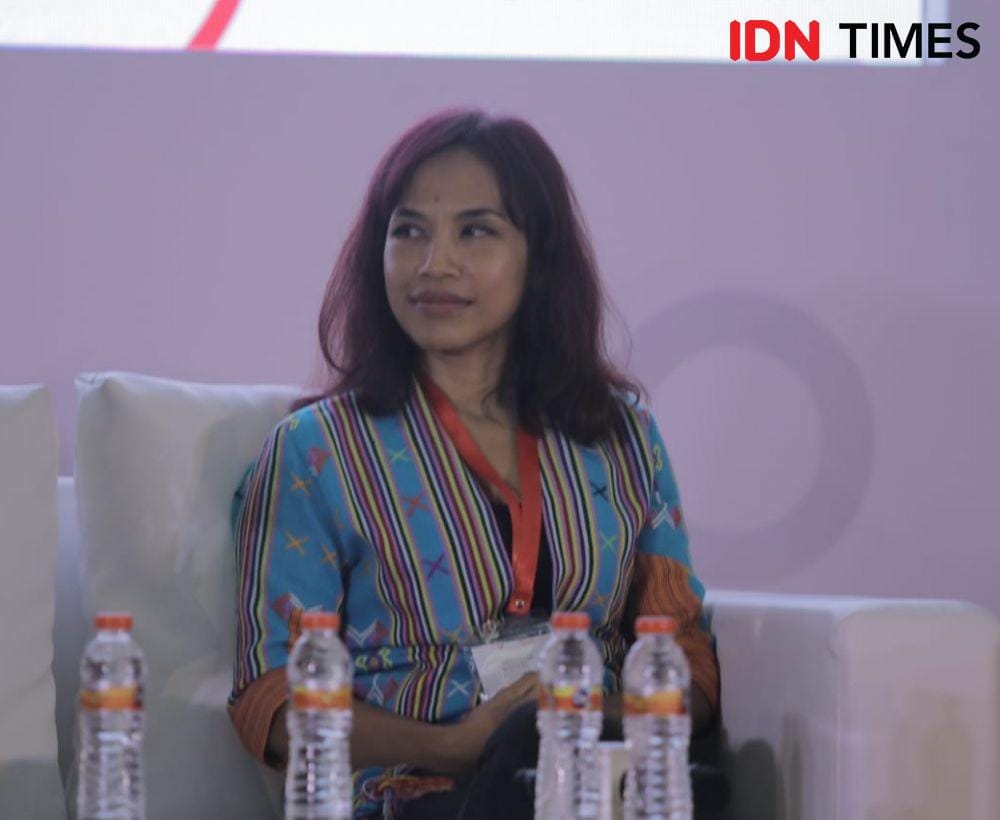 (Sastrawan Ayu Utami) IDN Times/Kevin Handoko