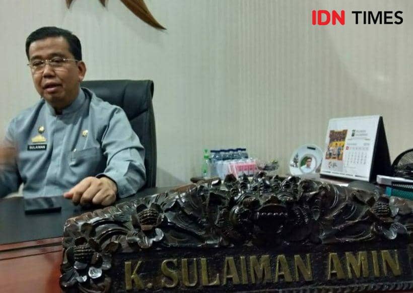Kepala Badan Pengelolaan Pajak Daerah (BPPD) Palembang, Sulaiman Amin (IDN Times/Feny Maulia Agustin)