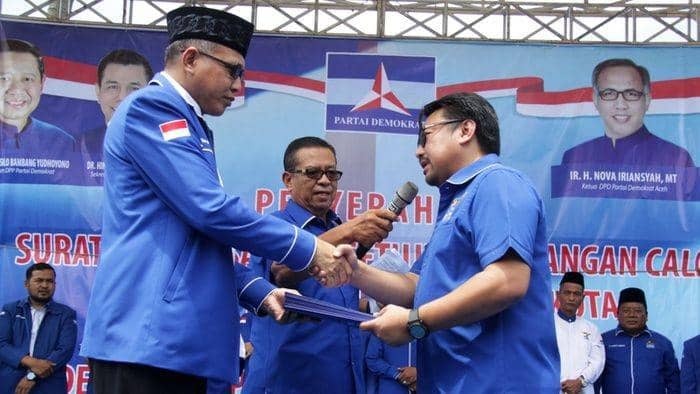 (Wakil Sekretaris Jenderal Partai Demokrat Rachland Nashidik) ANTARA FOTO/Ampelsa