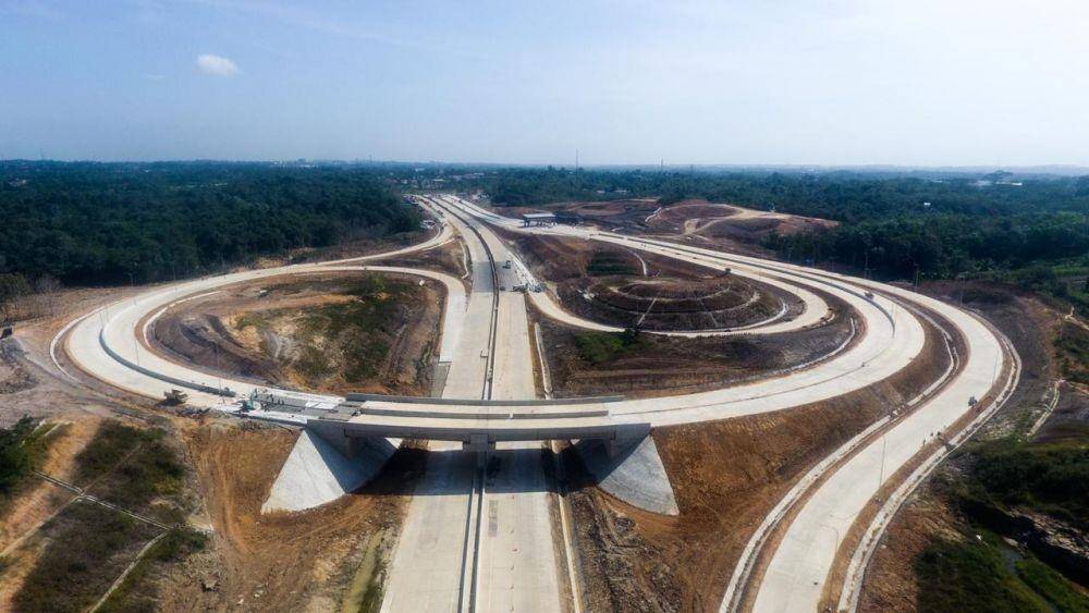 Jalan tol Balikpapan-Samarinda (Dok. Jasamarga Balikpapan-Samarinda)
