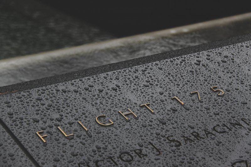 Memorial Peristiwa 9/11 di New York City. unsplash.com/Ged Lawson