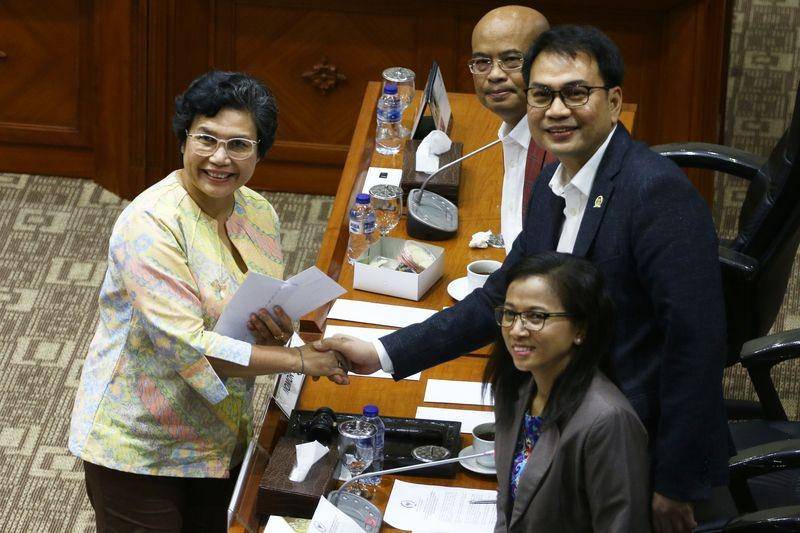 (Capim KPK Lili Pintauli Siregar) ANTARA FOTO/Rivan Awal Lingga