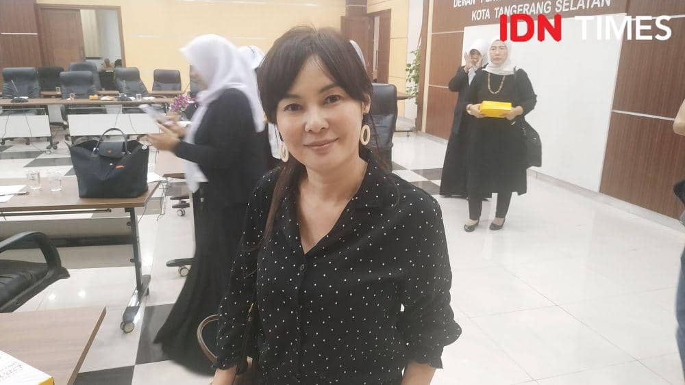 (ketua DPC Gerindra Tangsel, Li Claudia Candra) IDN Times/Muhamad Iqbal