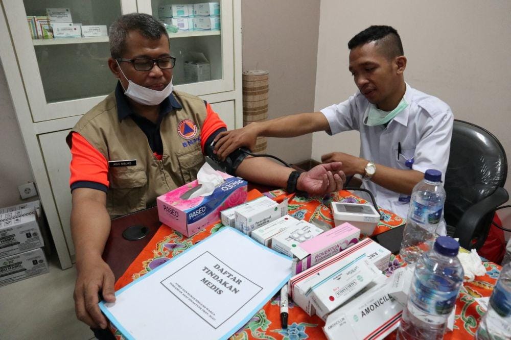 Ilustrasi posko kesehatan (IDN Times/BNPB)