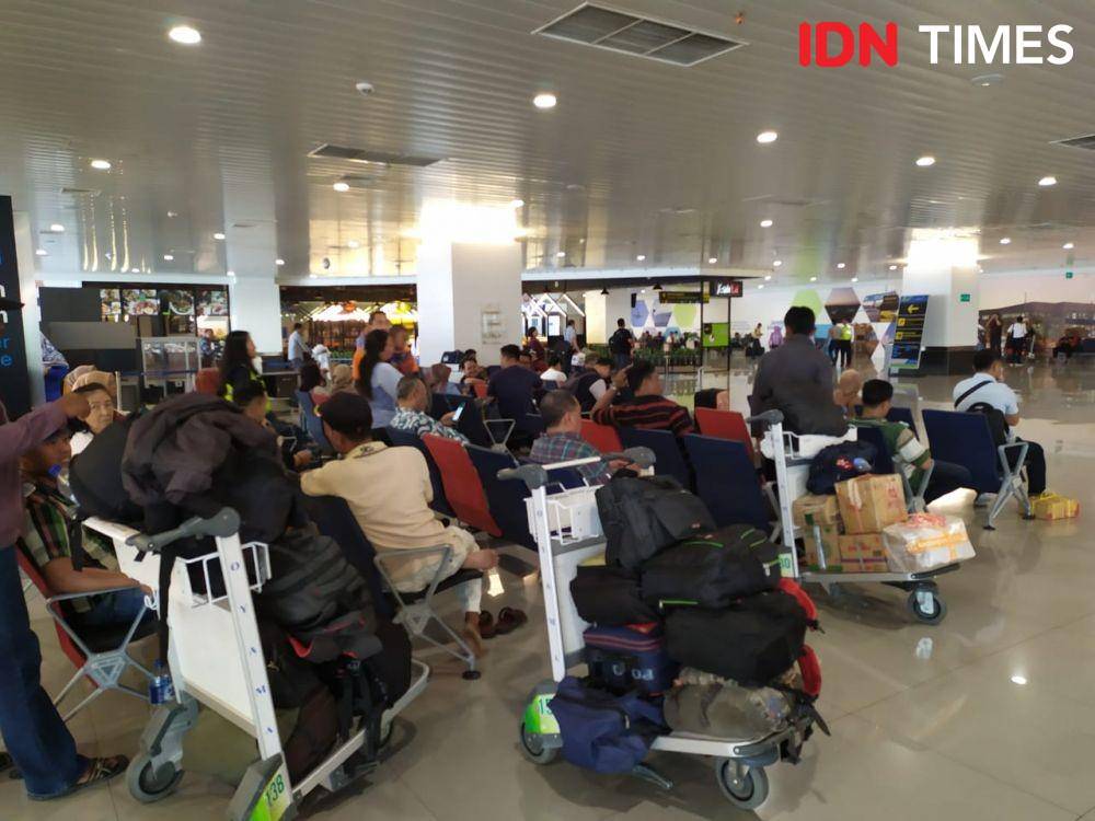 (Ilustrasi ruang tunggu bandara) IDN Times/Fariz Fardianto