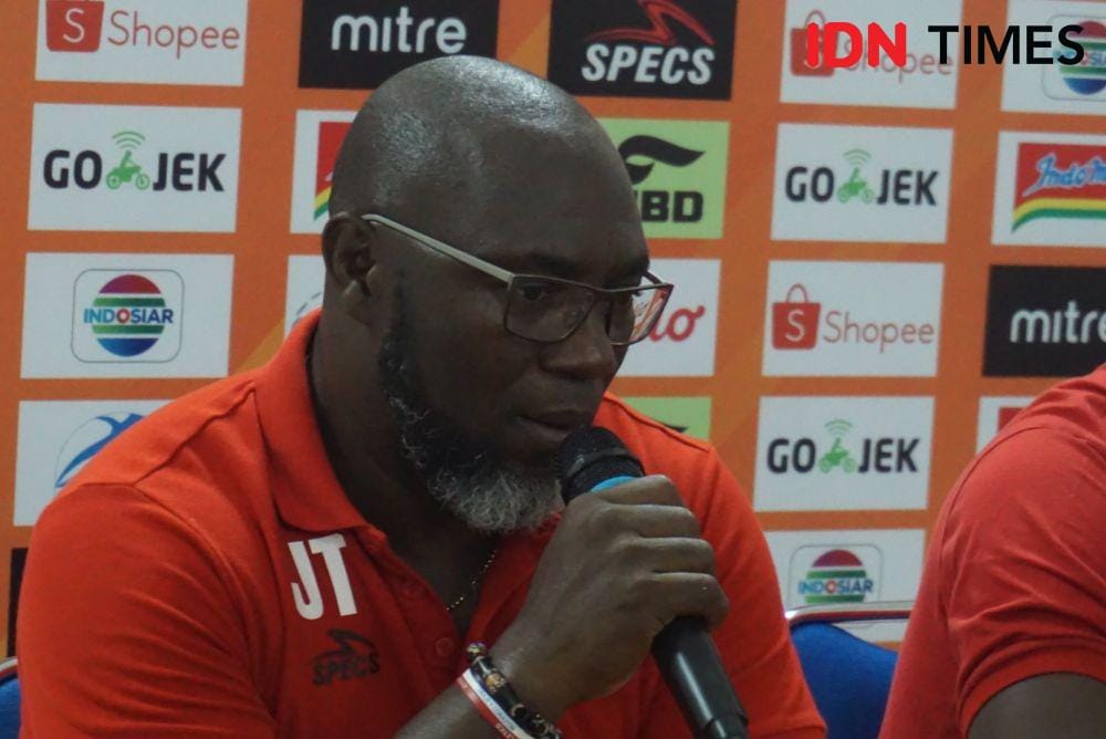 Pelatih Persipura, Jacsen F Tiago. IDN Times/Tunggul Kumoro