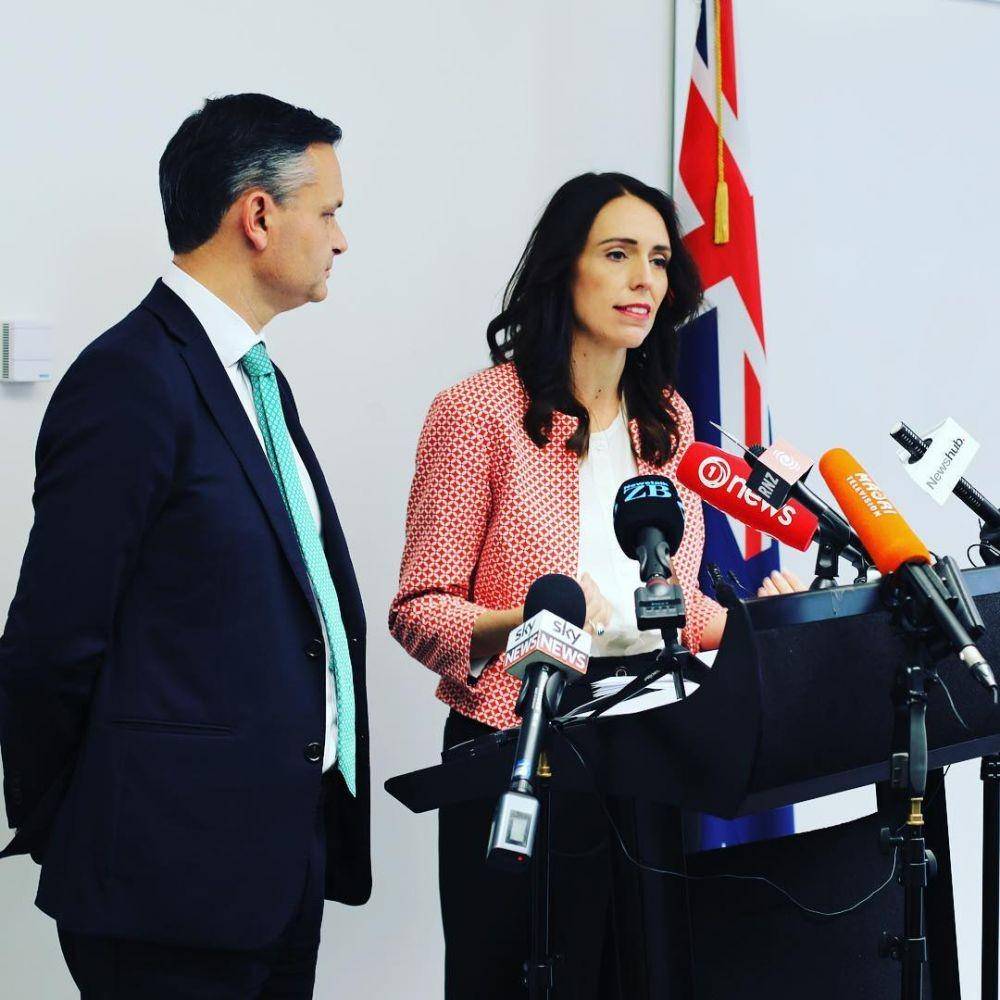 Perdana Menteri Selandia Baru, Jacinda Ardern, saat memperkenalkan RUU Karbon Nol di parlemen pada 8 Mei 2019. instagram.com/jacindaardern