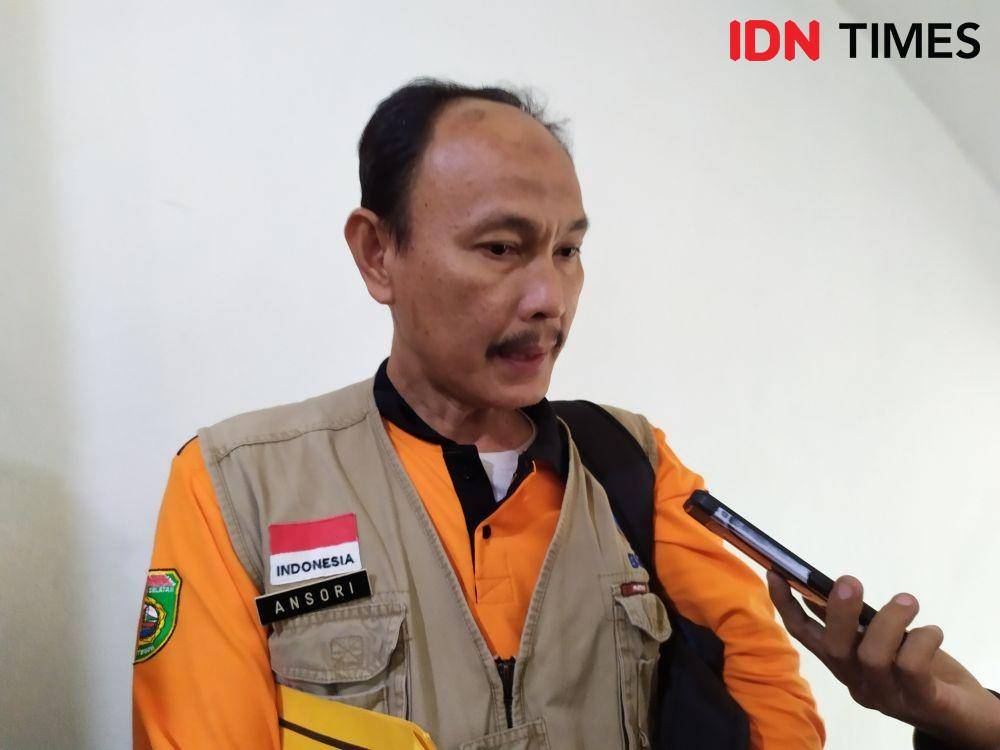 Kepala Bidang Penanganan Kedaruratan Bencana BPBD Sumsel, Ansori (IDN Times/Rangga Erfizal)