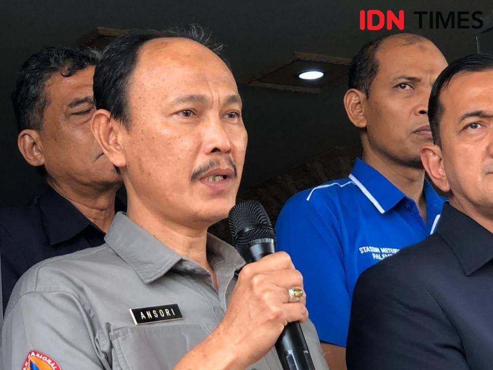 Kepala Bidang Penanganan Kedaruratan Badan Penanggulangan Bencana Daerah (BPBD) Provinsi Sumatera Selatan, Ansori (IDN Times/Rangga Erfizal)