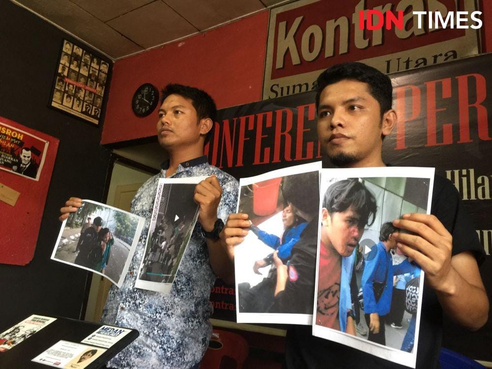 Koordinator KontraS Sumut, Amin Multazam (IDN Times/Prayugo Utomo)