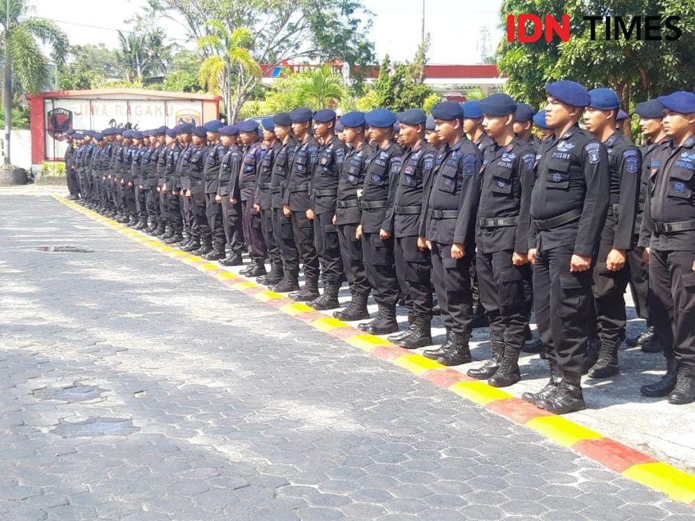 Ilustrasi Brimob Polda Kaltim. IDN Times/Surya Aditya
