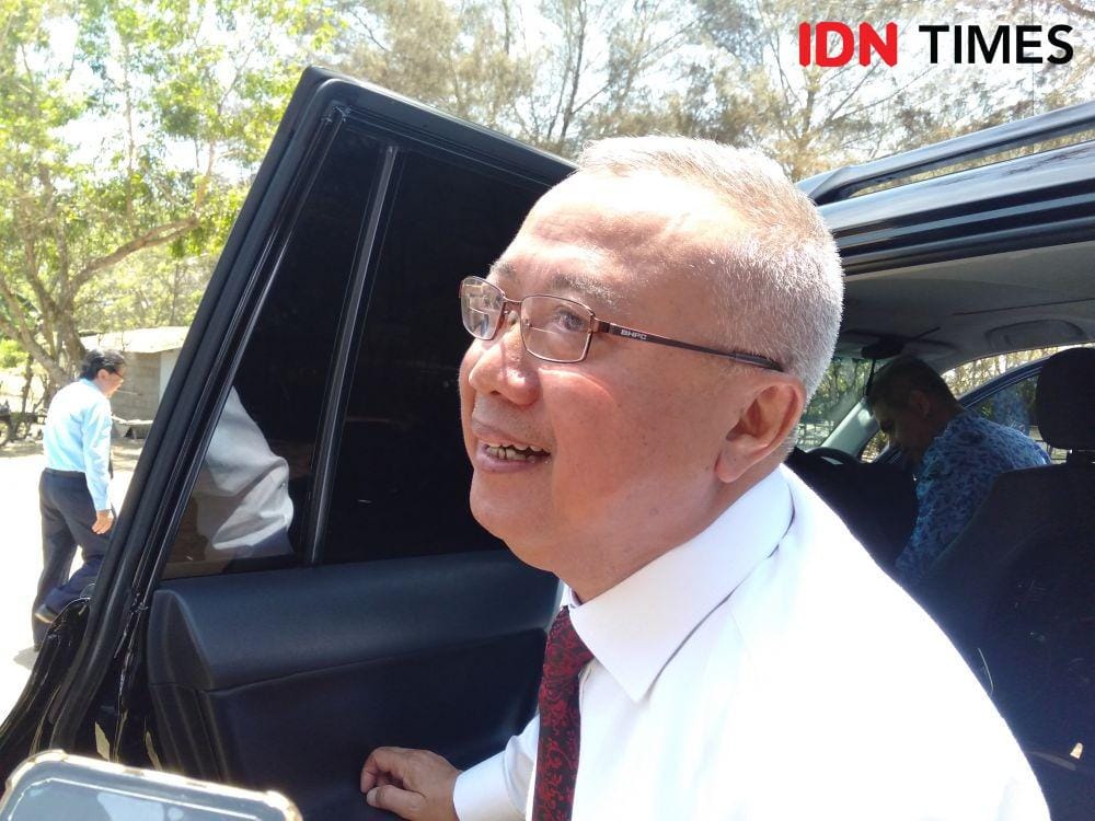 Bupati Bantul Suharsono. IDN Times/Daruwaskita