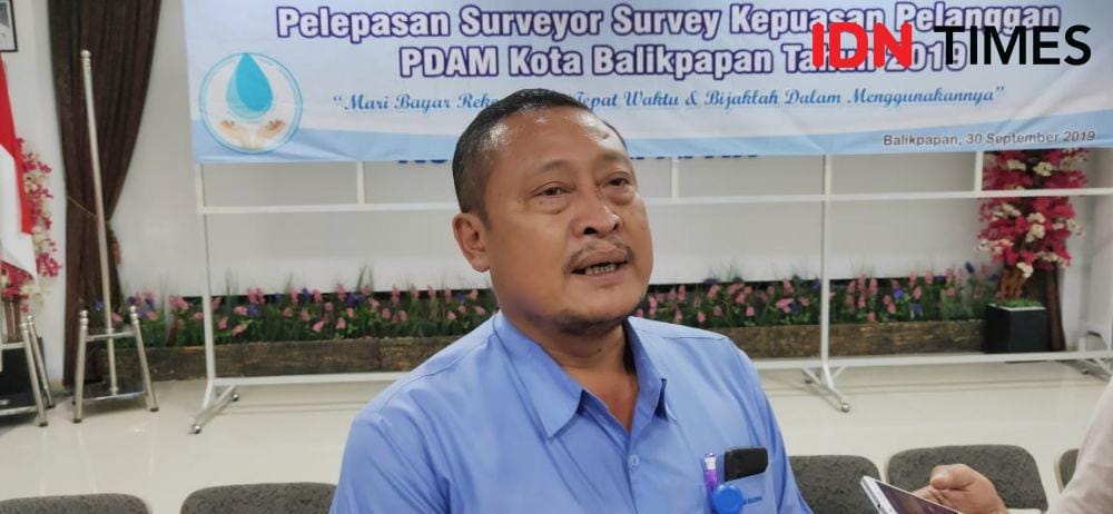 Kepala Bagian Hubungan Pelanggan PDAM Kota Balikpapan Sukono IDN Times/Maulana