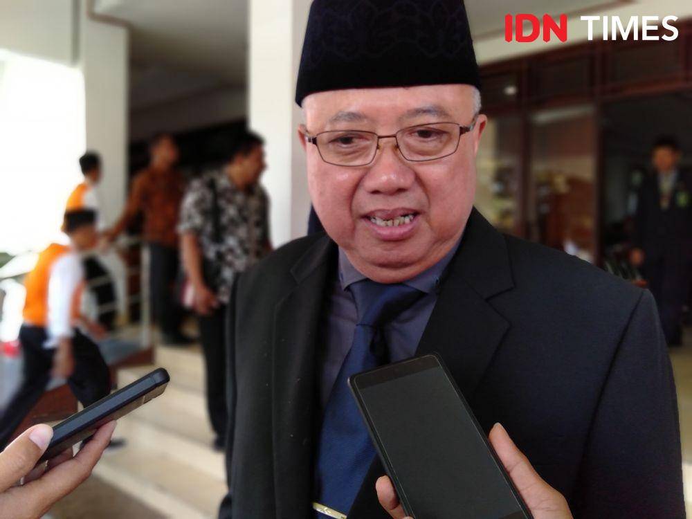 Bupati Bantul Suharsono. IDN Times/Daruwaskita