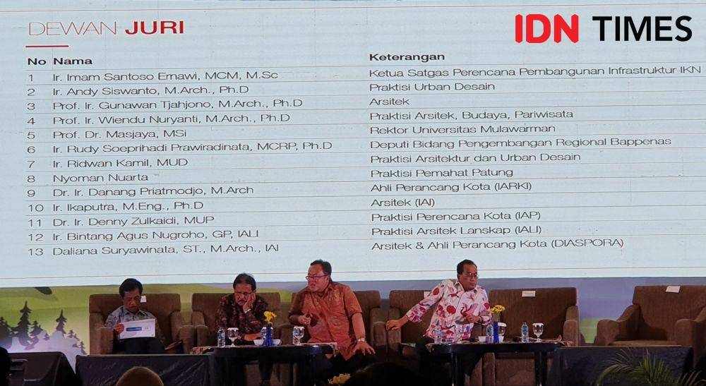 Para dewan juri sayembara IKN (IDN Times/Mela Hapsari)
