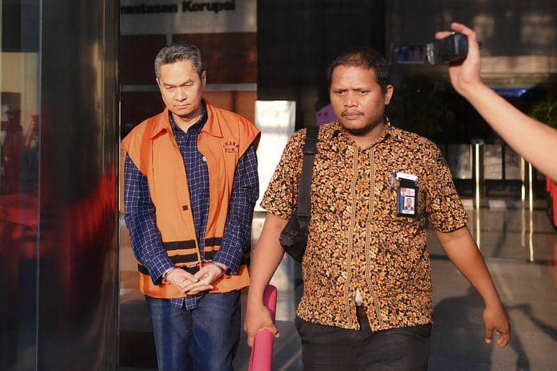 (Direktur Keuangan Angkasa Pura II Andra Agussalam) ANTARA FOTO/Nova Wahyudi