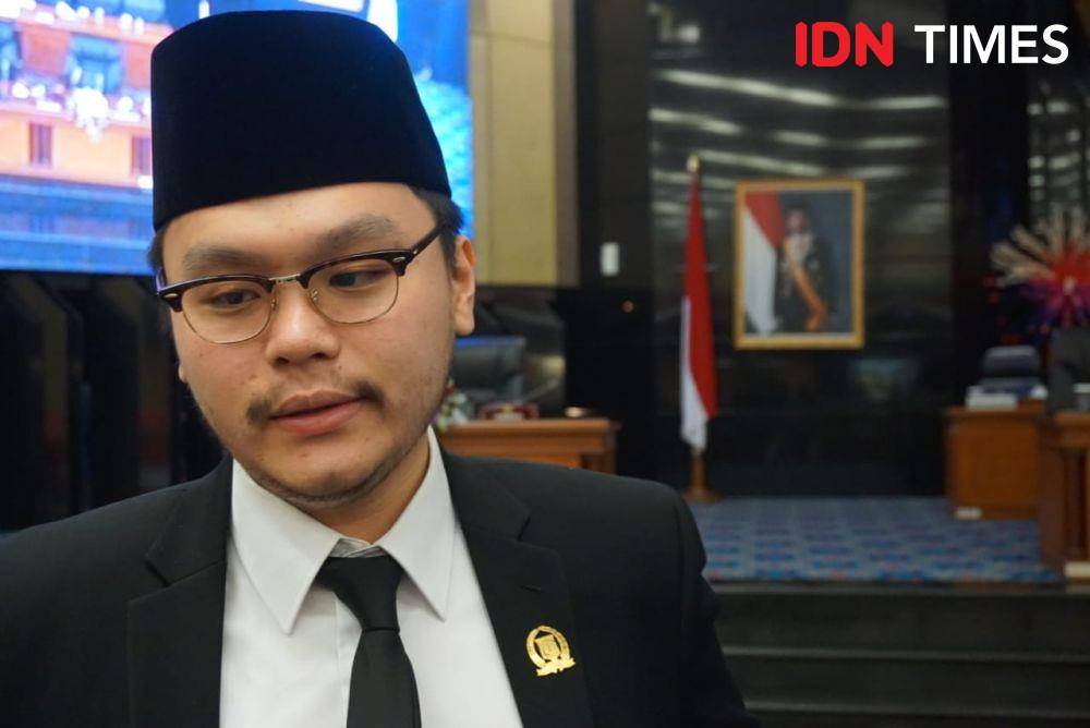 (Anggota DPRD DKI Fraksi Partai Solidaritas Indonesia, William Aditya Sarana) IDN Times/Gregorius Aryodamar P