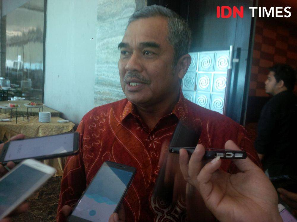 Rektor Unmul Prof Masjaya (IDN Times/Yuda Almerio)