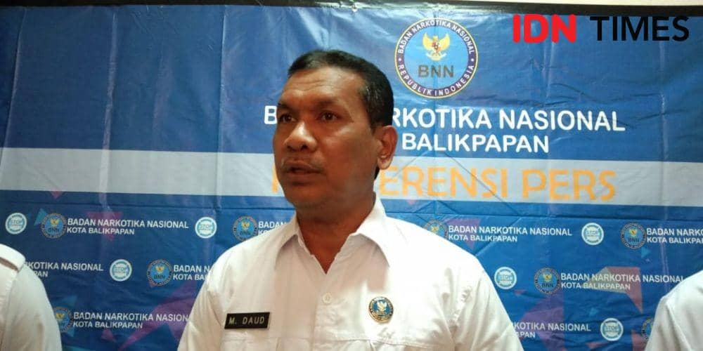 Kepala BNNK Balikpapan, Kompol Muhammad Daud (IDN Times/Surya Aditya)