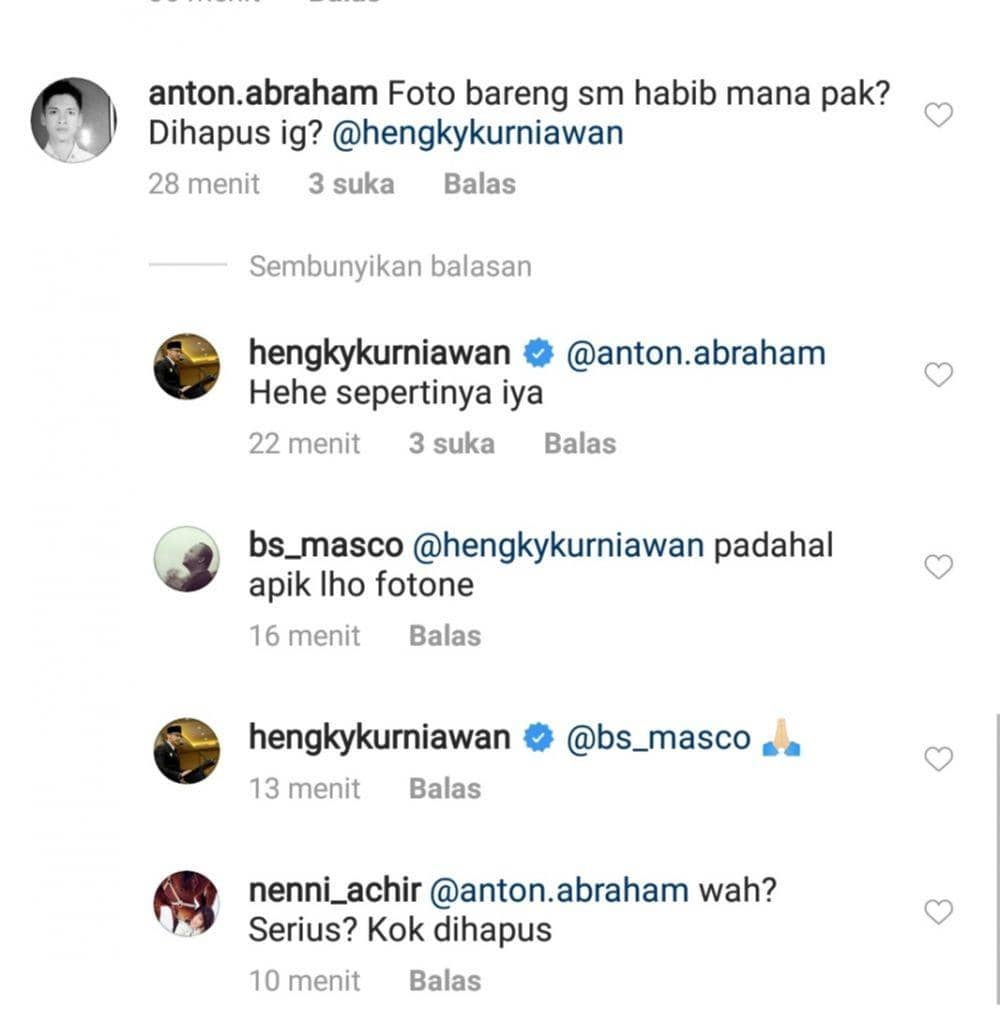 Instagram/Hengki Kurniawan