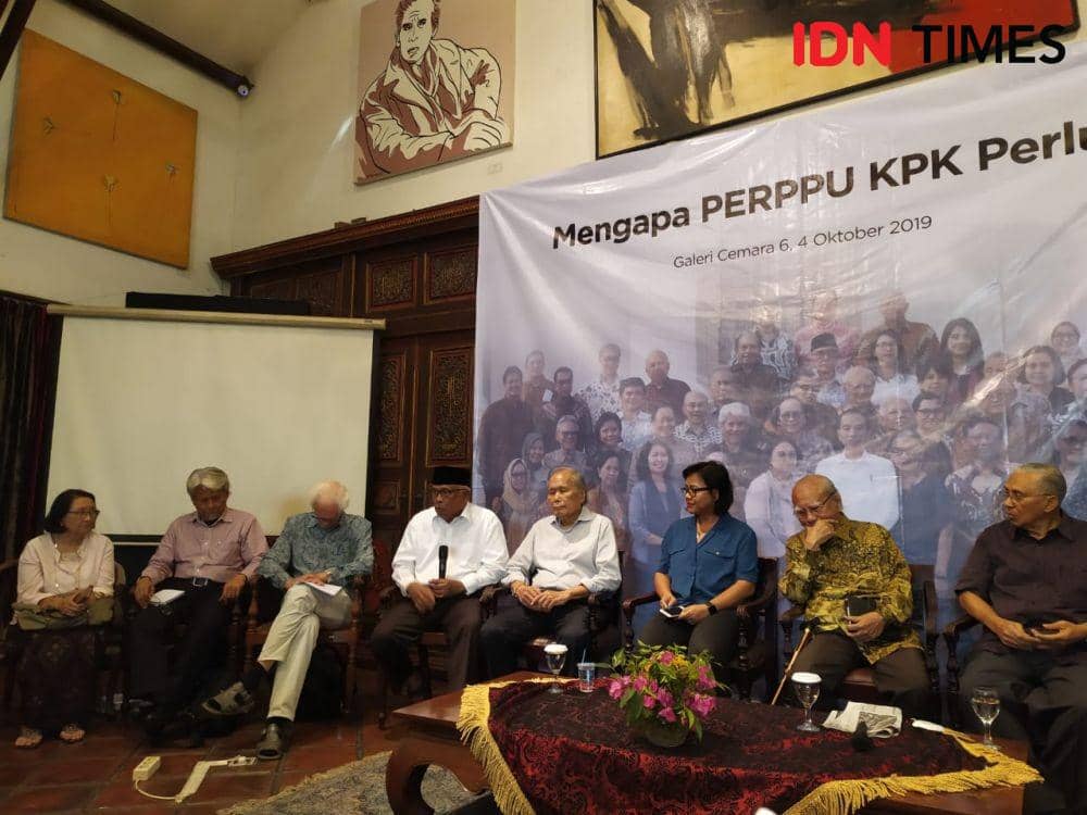 (Diskusi Perppu KPK) IDN Times/Aldzah Fatima