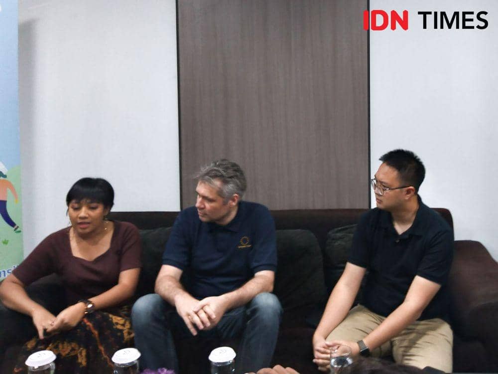 IDN Times/Lia Hutasoit | Andhika (Kiri)