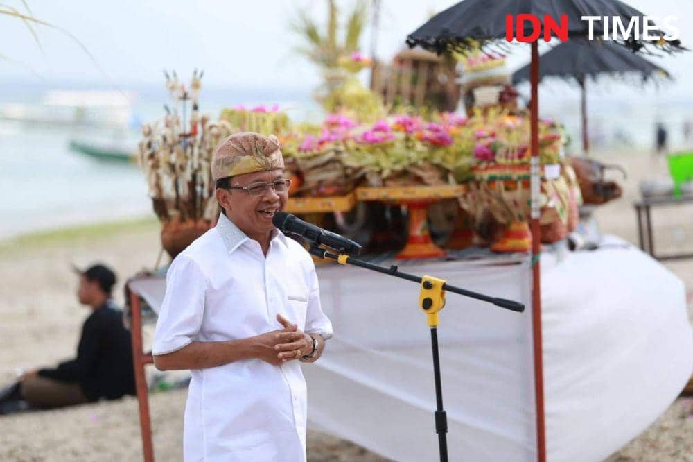 Gubernur Bali, I Wayan Koster. (IDN Times/Wayan Antara)