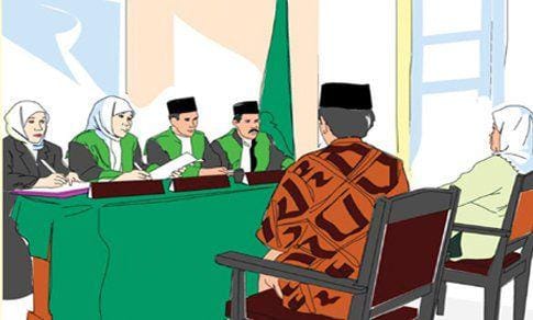 Ilustrasi sidang di pengadilan agama (Dokumen/IDN Times)