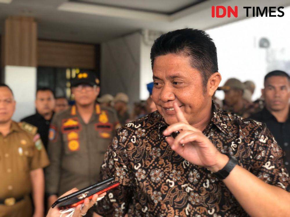 Gubernur Sumsel Herman Deru (IDN Times/Rangga Erfizal)