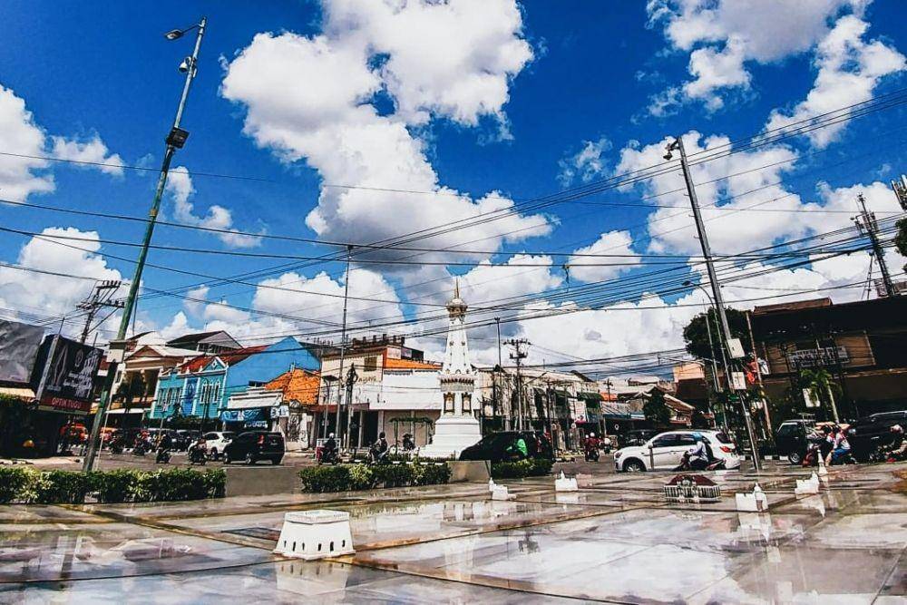 Kawasan Tugu Yogyakarta. Instagram/paulusrisang
