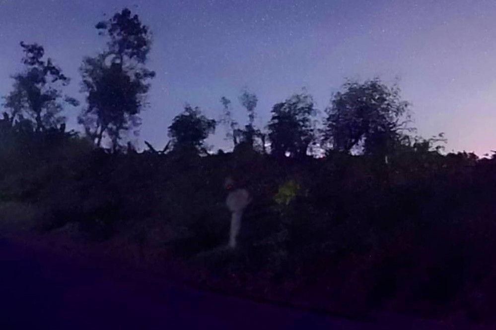 Ilustrasi penampakan pocong (instagram.com/artbiz360)