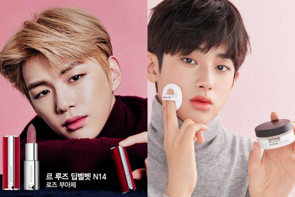 Penuh Daya Tarik, 10 Idol Cowok yang Sukses Jadi Model Produk Kosmetik