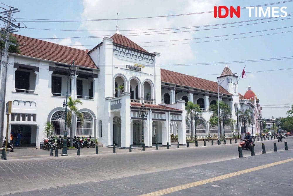 [FOTO] Mirip Lawang Sewu, Pesona Klasik Gedung NHM Kota Lama Semarang