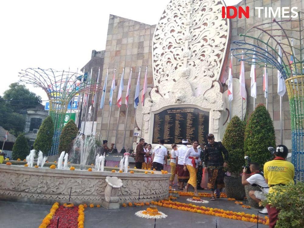 Monumen bom Bali I di Kuta, Bali - IDN Times/Muhammad Khadafi
