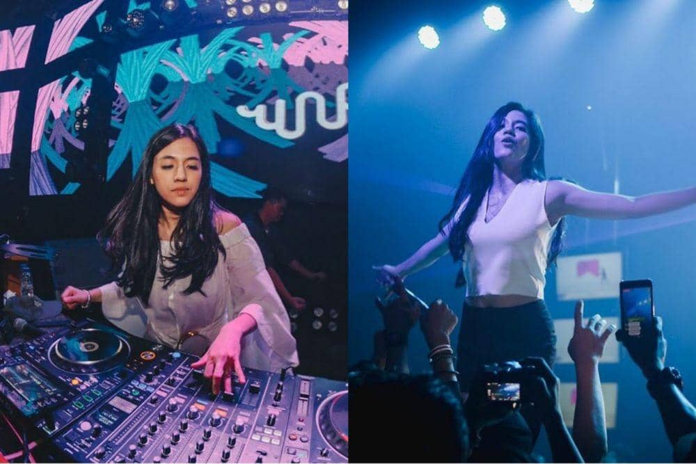 10 Potret Pesona DJ Una Saat Tampil di Atas Panggung, Totalitas Abis!