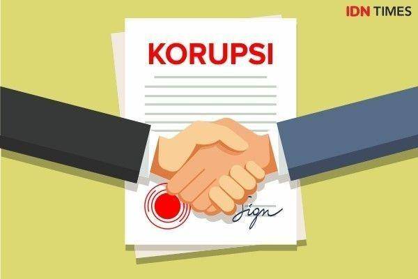 Ilustrasi korupsi. (IDN Times/Sukma Shakti)