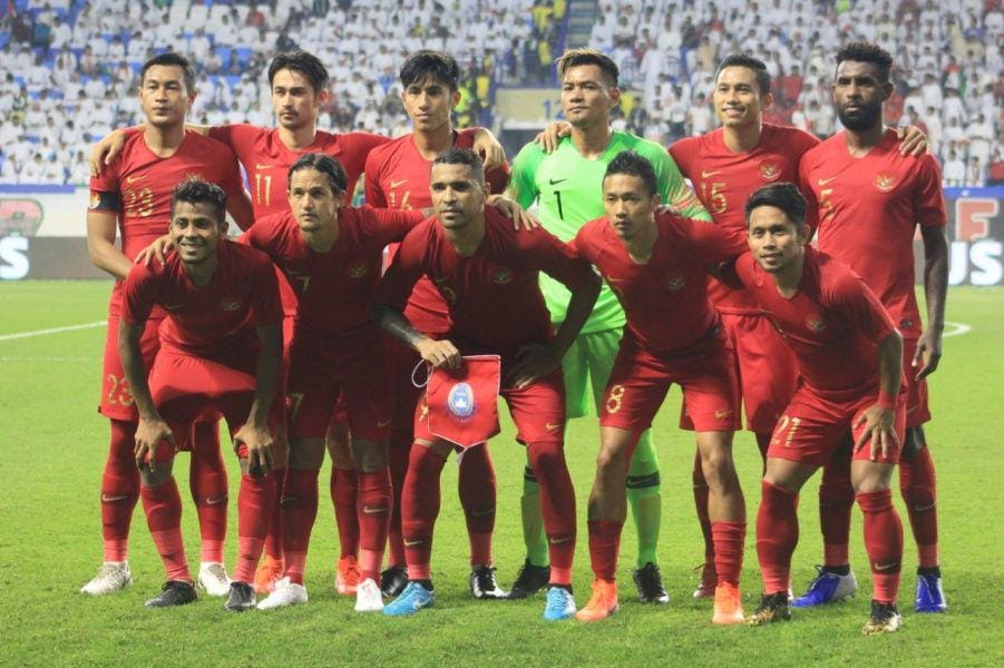 Timnas Indonesia jelang laga lawan Uni Emirat Arab di Kualifikasi Piala Dunia 2022. Pssi.org