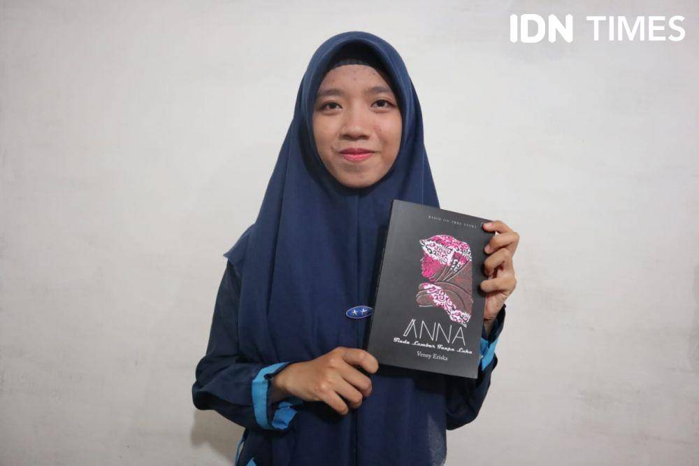 Venny Eriska Penulis Novel Anna (IDN Times/Masdalena Napitupulu)