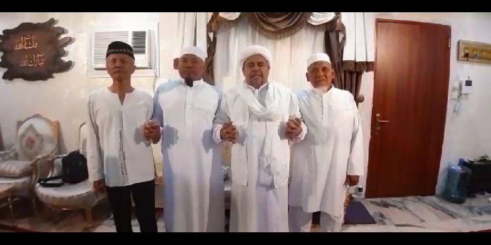 Pimpinan FPI Rizieq Shihab di sebuah cuplikan video Front TV. (Youtube/Front TV)