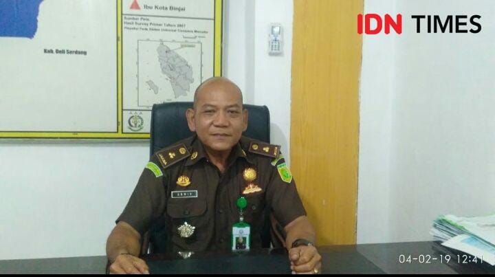 Kasi Intel Kejari Binjai Erwin Nasution (IDN Times/Handoko)