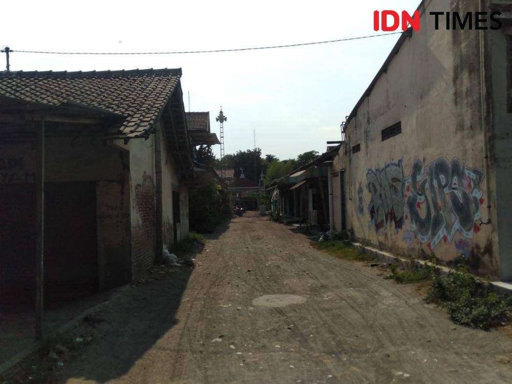 Bangunan rumah di RT 07 Dusun Gabusan akan ditertipkan Pemda Bantul. IDN Times/Daruwaskita