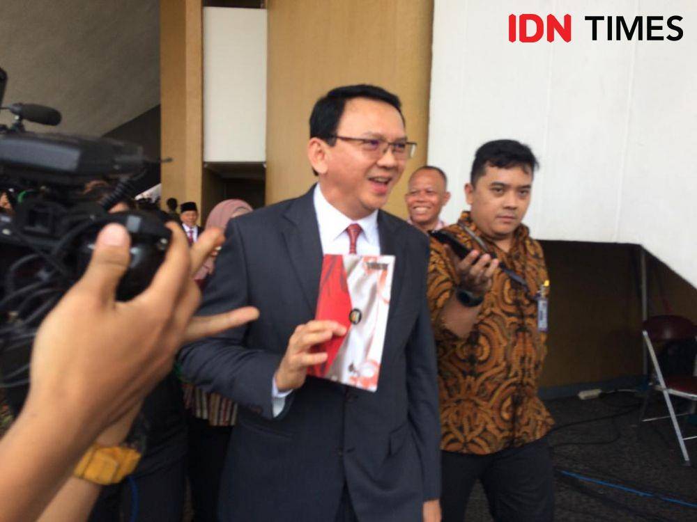 (Ahok pada saat pelantikan Presiden Jokowi, 2019) IDN Times / Irfan Fathurohman