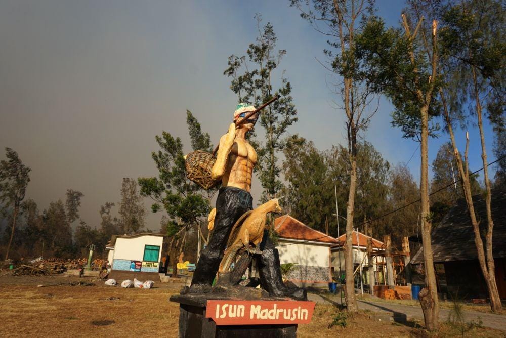 Rumah-rumah yang menjadi tempat istirahat para penambang belerang di kawasan Ijen. IDN Times/Mohamad Ulil Albab