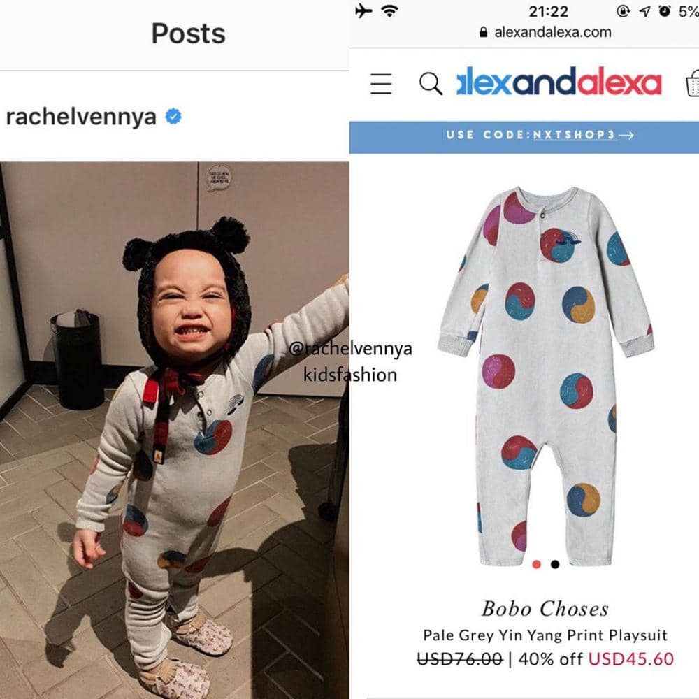 Instagram/rachelvennyakidsfashion