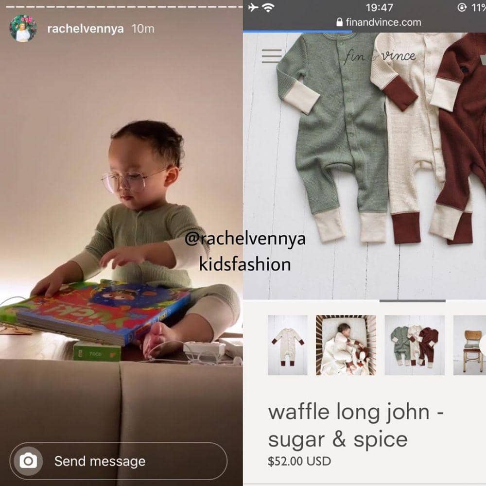 Instagram/rachelvennyakidsfashion