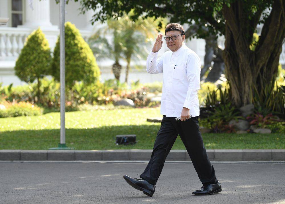 (Menteri PAN-RB Tjahjo Kumolo) ANTARA FOTO/Puspa Perwitasari