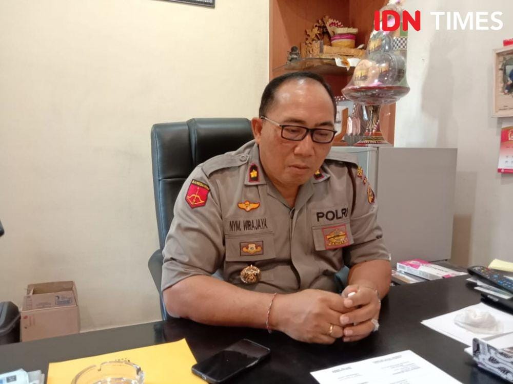 Kapolsek Denpasar Selatan, Kompol I Nyoman Wirajaya. (IDN Times/Ayu Afria)