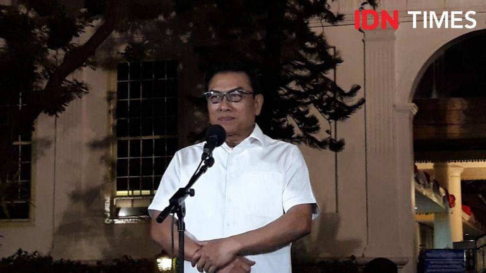 (Kepala Staf Kepresidenan Moeldoko di Istana Negara, Jakarta) IDN Times/Teatrika Handiko Putri