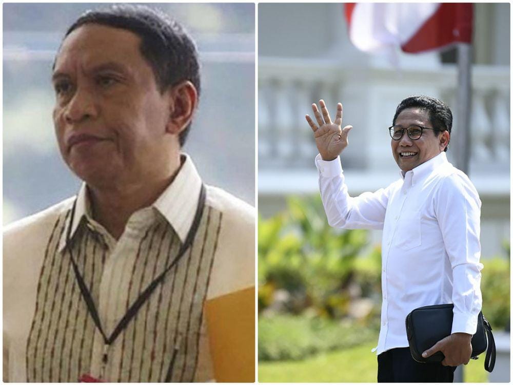 (Politikus Zainudin Amali <kiri> dan Abdul Halim Iskandar <kanan>) ANTARA FOTO/Widodo S. Jusuf/Puspa Perwitasari